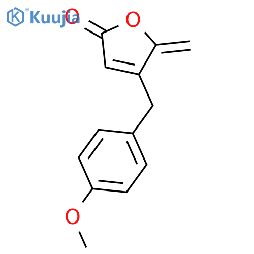 2(5H)-Furanone, 4-[(4-methoxyphenyl)methyl]-5-methylene- structure
