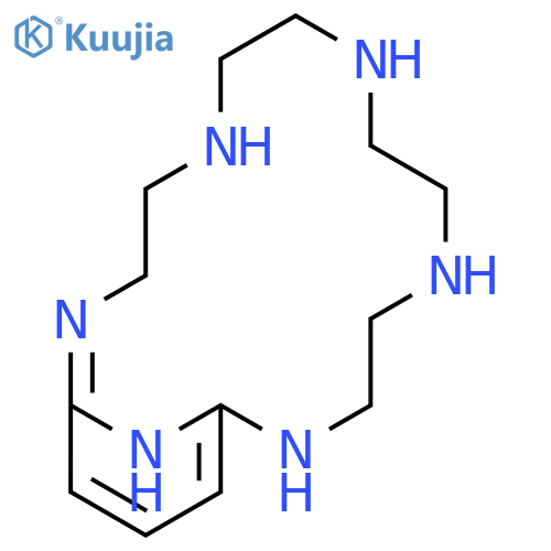 2,5,8,11,14,19-Hexaazabicyclo[13.3.1]nonadeca-1,15,17-triene structure