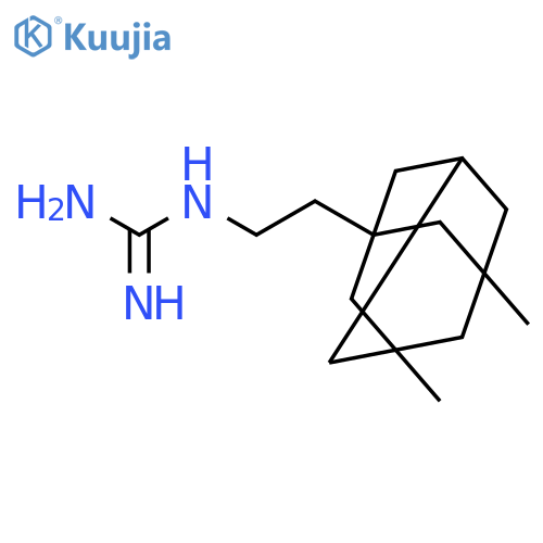 GUANIDINE, [2-(3,5-DIMETHYLTRICYCLO[3.3.1.13,7]DEC-1-YL)ETHYL]- structure