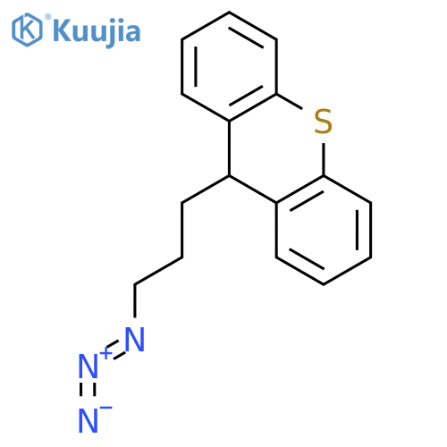 9H-THIOXANTHENE, 9-(3-AZIDOPROPYL)- structure
