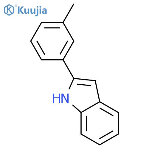 1H-Indole, 2-(3-methylphenyl)- structure
