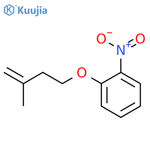Benzene, 1-[(3-methyl-3-butenyl)oxy]-2-nitro- structure