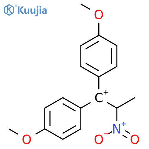 PROPYLIUM, 1,1-BIS(4-METHOXYPHENYL)-2-NITRO- structure