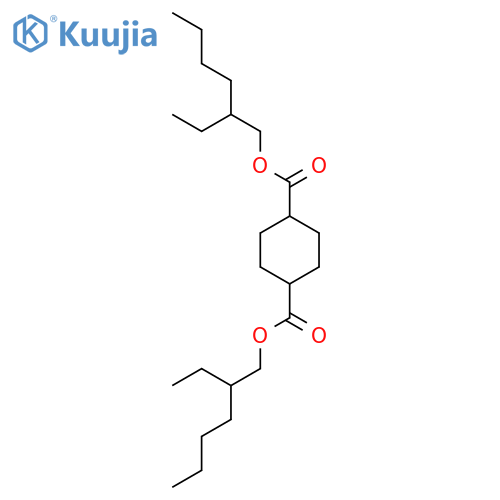 Bis(2-ethylhexyl) cyclohexane-1,4-dicarboxylate structure