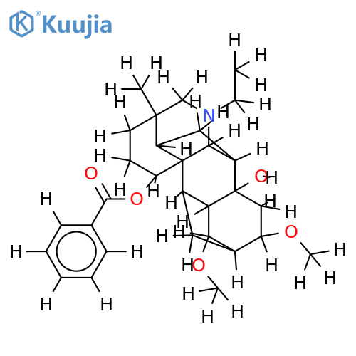 1-O-benzoylkarasamine structure