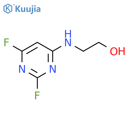ETHANOL, 2-[(2,6-DIFLUORO-4-PYRIMIDINYL)AMINO]- structure