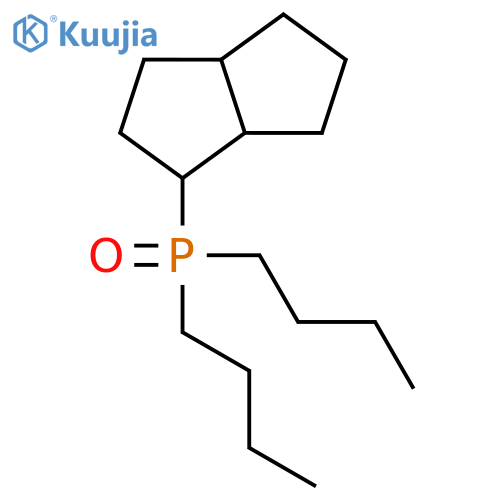 PHOSPHINE OXIDE, DIBUTYL(OCTAHYDRO-1-PENTALENYL)- structure