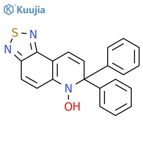 [1,2,5]Thiadiazolo[3,4-f]quinolin-6(7H)-yloxy, 7,7-diphenyl- structure