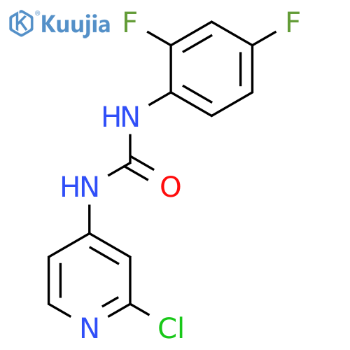 N-(2-Chloropyridin-4-yl)-N'-(2,4-difluorophenyl)urea structure