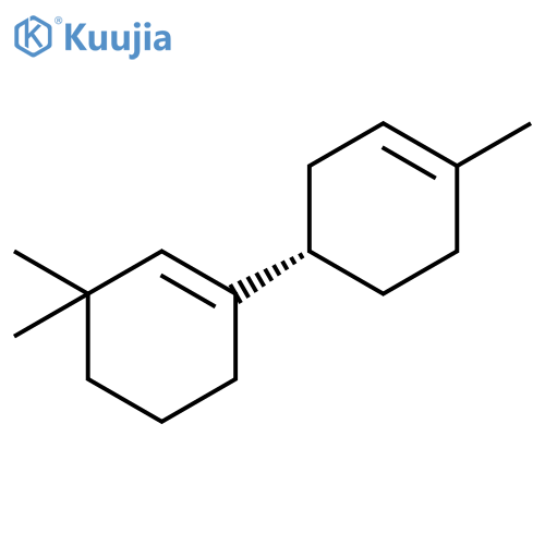 Cyclohexene, 3,3-dimethyl-1-[(1S)-4-methyl-3-cyclohexen-1-yl]- structure