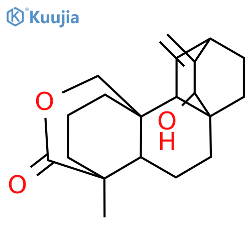 15-hydroxy-18,20-epoxyatis-16-en-18-one structure
