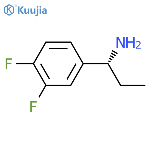 (R)-1-(3,4-Difluorophenyl)propan-1-amine structure