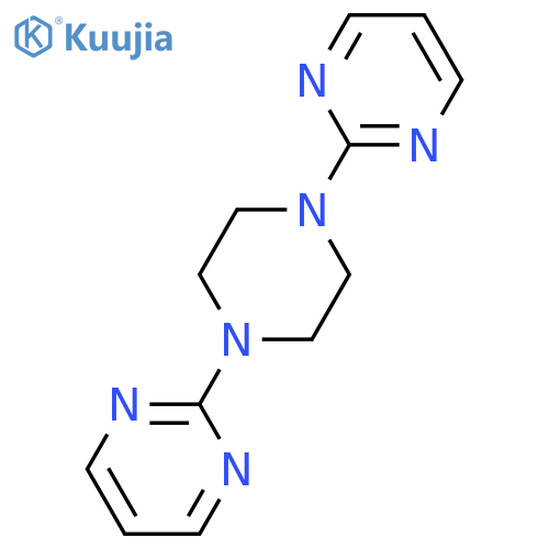 2,2’-(1,4-Piperazinediyl)bis-pyrimidine structure