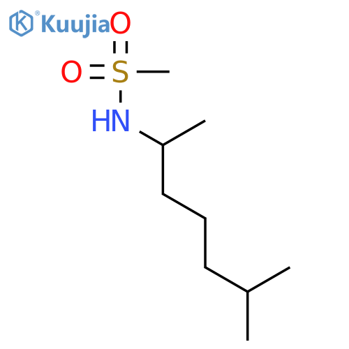N-(1,5-Dimethyl-hexyl)-methanesulfonamide structure