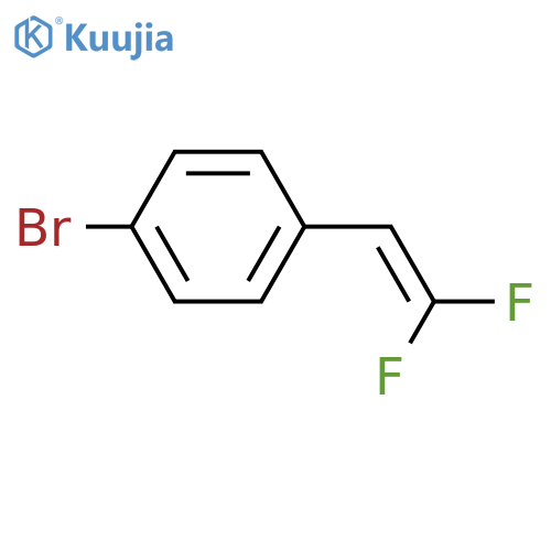 4-Bromo-β,β-difluorostyrene structure