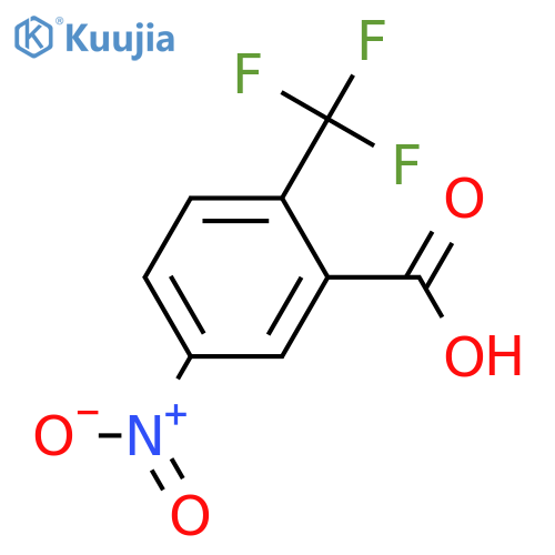 5-Nitro-2-(trifluoromethyl)benzoic acid structure