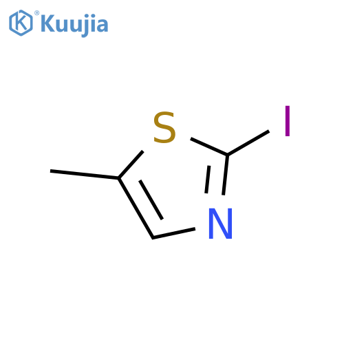 2-Iodo-5-methyl-1,3-thiazole structure