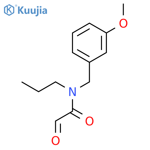 Acetamide, N-[(3-methoxyphenyl)methyl]-2-oxo-N-propyl- structure