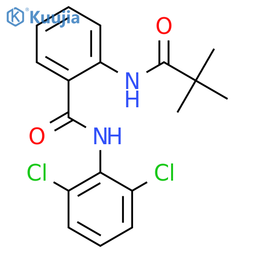 N-(2,6-Dichloro-phenyl)-2-(2,2-dimethyl-propionylamino)-benzamide structure