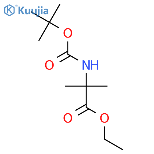 Boc-Aib-OEt structure