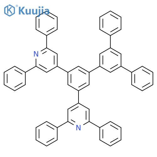 PYRIDINE, 4,4'-(5'-PHENYL[1,1':3',1''-TERPHENYL]-3,5-DIYL)BIS[2,6-DIPHENYL- structure
