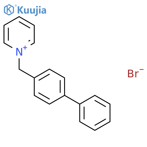 PYRIDINIUM, 1-([1,1'-BIPHENYL]-4-YLMETHYL)-, BROMIDE structure