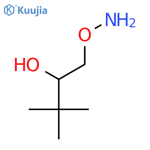 2-Butanol, 1-(aminooxy)-3,3-dimethyl- structure