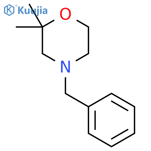 4-Benzyl-2,2-dimethylmorpholine structure