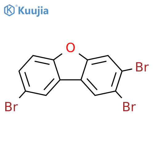 2,3,8-Tribromodibenzofuran structure
