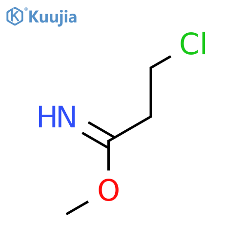 methyl 3-chloropropanecarboximidate structure