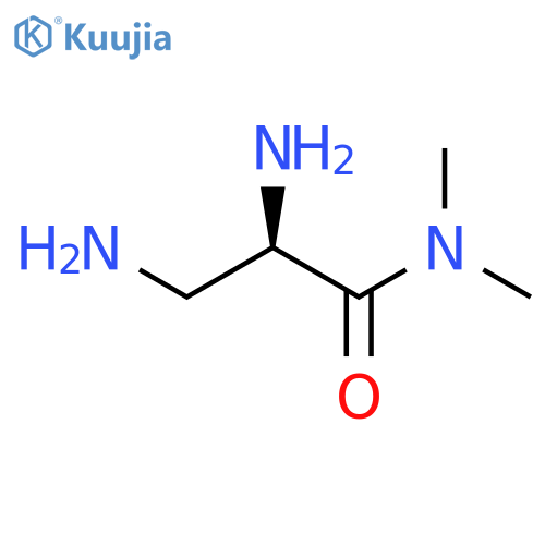 PROPANAMIDE, 2,3-DIAMINO-N,N-DIMETHYL-, (2R)- structure
