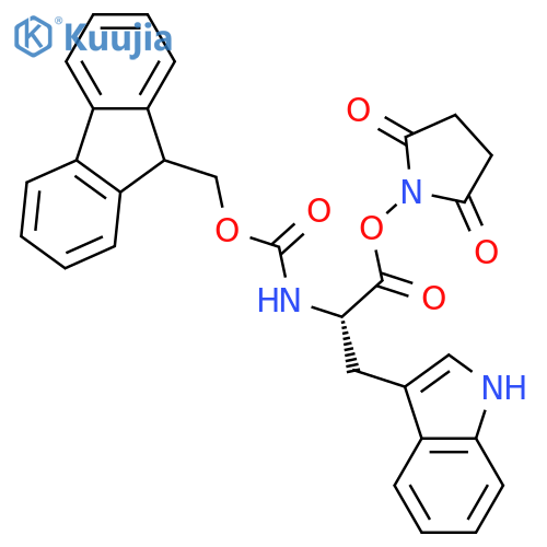 Fmoc-Trp-Osu structure