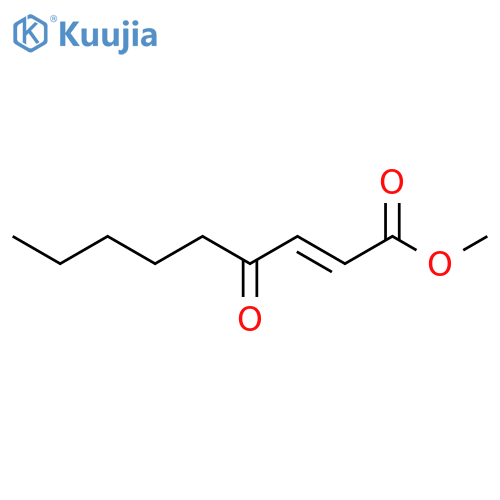 2-Nonenoic acid, 4-oxo-, methyl ester, (E)- structure
