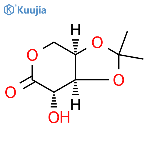 3,4-O-Isopropylidene-D-arabinonic acid δ-lactone structure