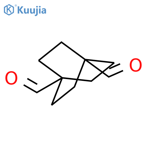 Bicyclo[2.2.2]octane-1,4-dicarboxaldehyde structure