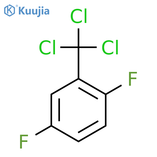 1,4-Difluoro-2-(trichloromethyl)benzene structure
