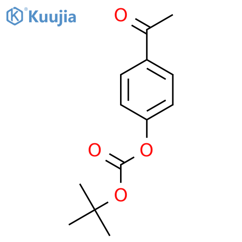 4-Acetylphenyl tert-butyl carbonate structure