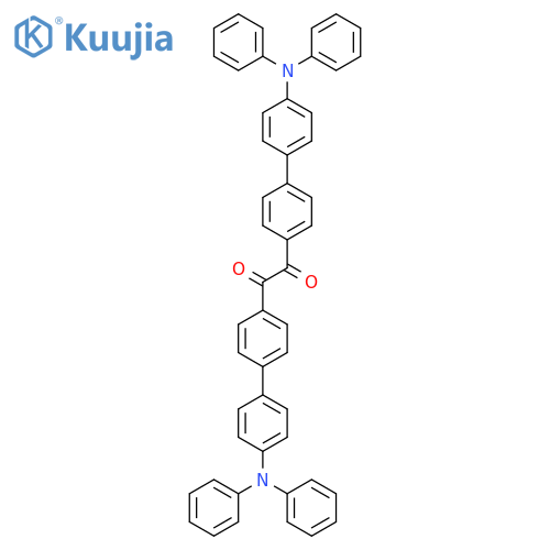 Bis[4'-(diphenylamino)[1,1'-biphenyl]-4-yl]ethane-1,2-dione structure