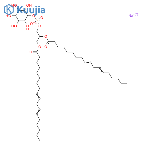 phosphatidylinositols, wheat germ, sodium salts structure