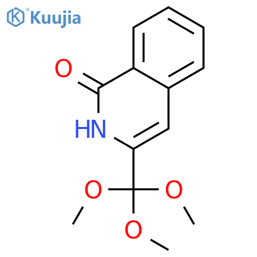 3-(Trimethoxymethyl)-1,2-dihydroisoquinolin-1-one structure