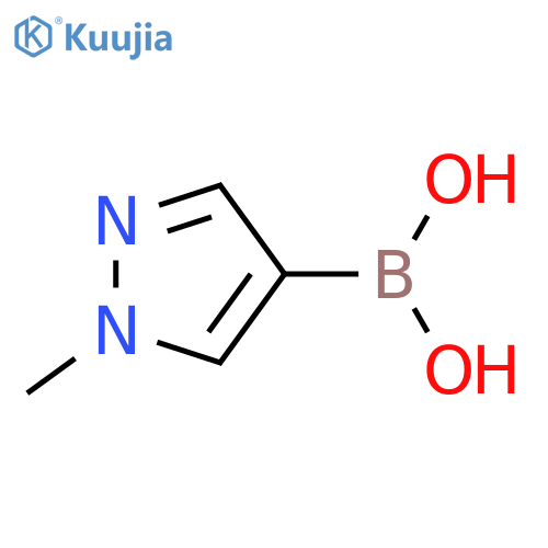 (1-methylpyrazol-4-yl)boronic acid structure