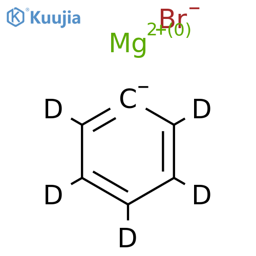 Bromophenyl-2,3,4,5,6-d5-magnesium structure