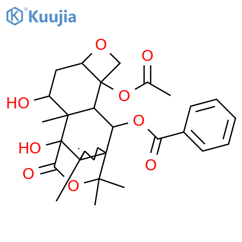 11(10→9),11(15→1)-Bisabeo-5,20-epoxy-2,4,7,9-tetrahydroxy-11-taxen-10,15-olide; (2α,4α,5β,7β,9α)-form, 2-Benzoyl, 4-Ac structure