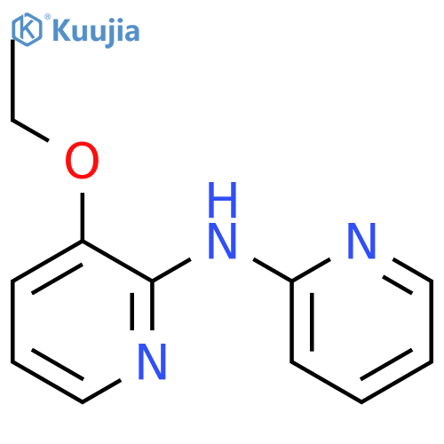 2-PYRIDINAMINE, 3-ETHOXY-N-2-PYRIDINYL- structure
