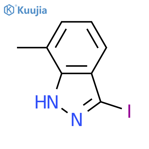 3-iodo-7-methyl-2H-indazole structure