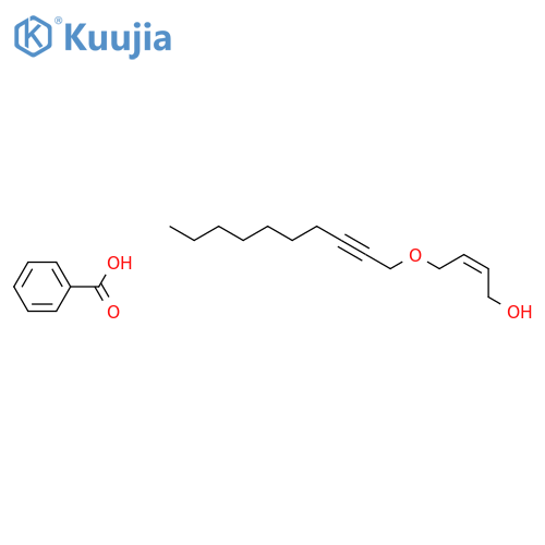 2-Buten-1-ol, 4-(2-decynyloxy)-, benzoate, (2Z)- structure