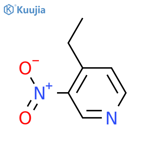 4-ethyl-3-nitropyridine structure