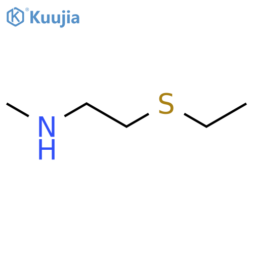 2-(ethylsulfanyl)ethyl(methyl)amine structure