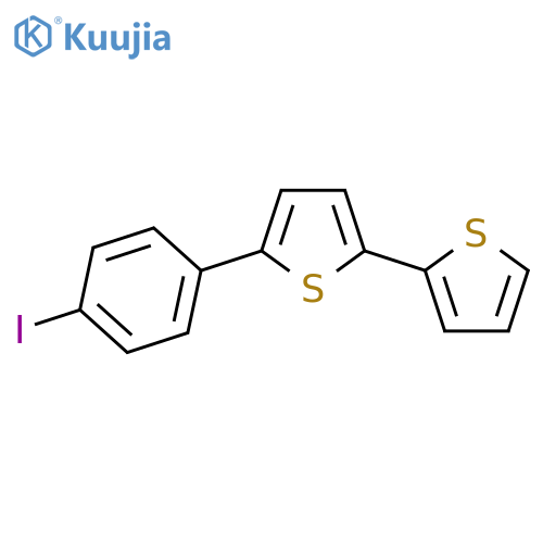 2,2'-BITHIOPHENE, 5-(4-IODOPHENYL)- structure