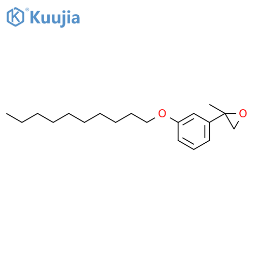 Oxirane, 2-[3-(decyloxy)phenyl]-2-methyl- structure